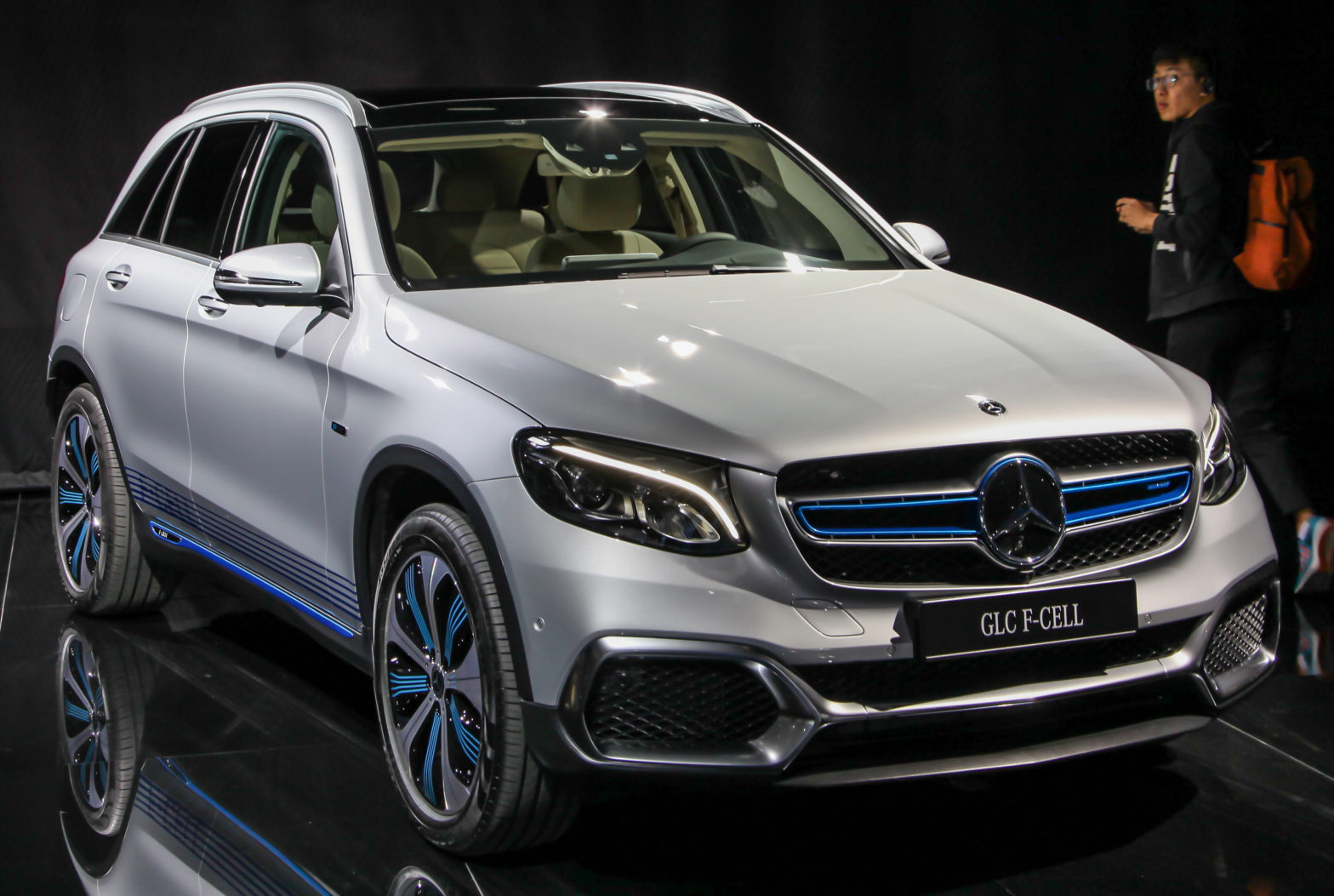 Mercedes GLC F-Cellmit Wasserstoffzellen
